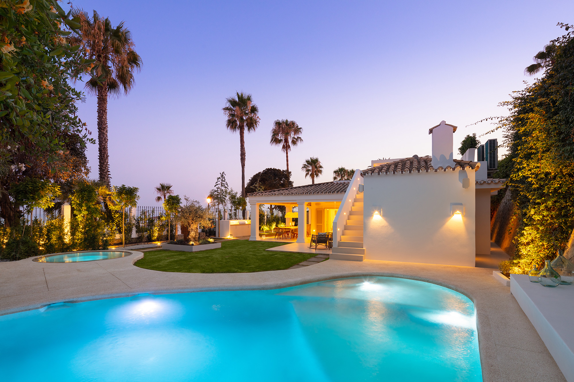 Golden Mile Beachfront Villa Marbella